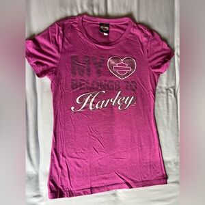 My 🩷 belongs to Harley tshirt